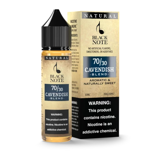 Black Note 60ml Naturally Extracted (70/30)