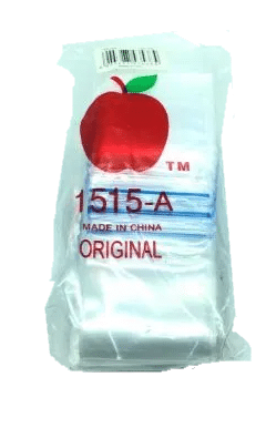 Apple Ziplock Bags 1515A - 35mm x 38mm