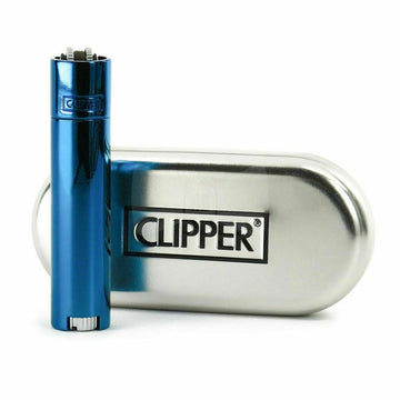 Clipper Metal Lighter - Deep Blue