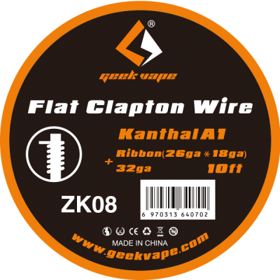 GeekVape Wire Clapton SS 26G+18G/32G Flat-ZK08