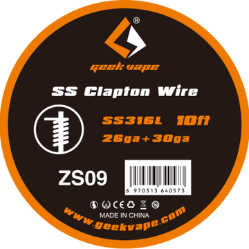GeekVape Wire Clapton SS 26G+30G-ZS09