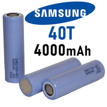 Samsung 40T 21700 Battery - 30A 4000mAh