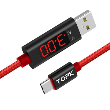 TOPK LCD Display USB Cable - Type C