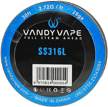 VandyVape Wire SS316L 28ga
